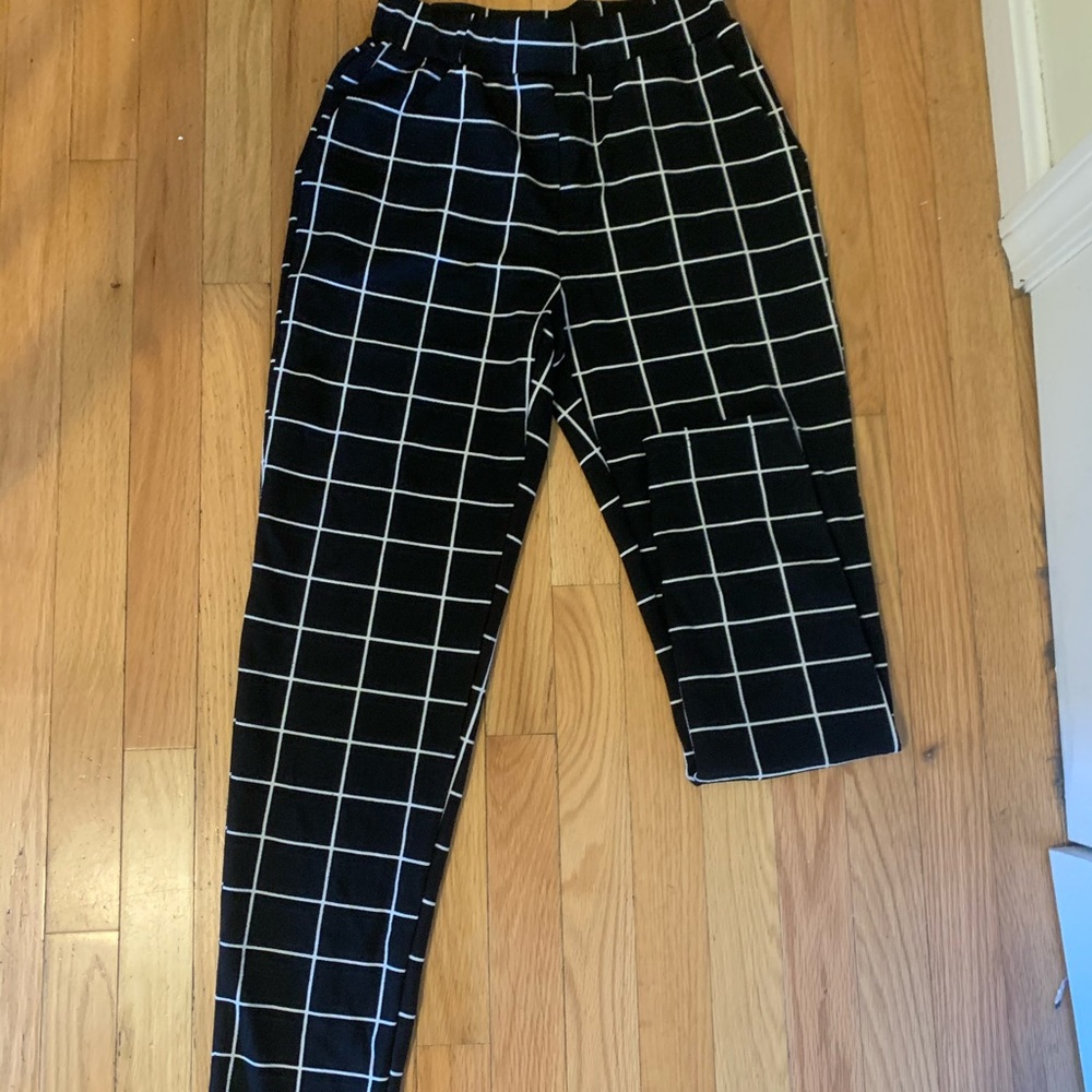 Checkered pants